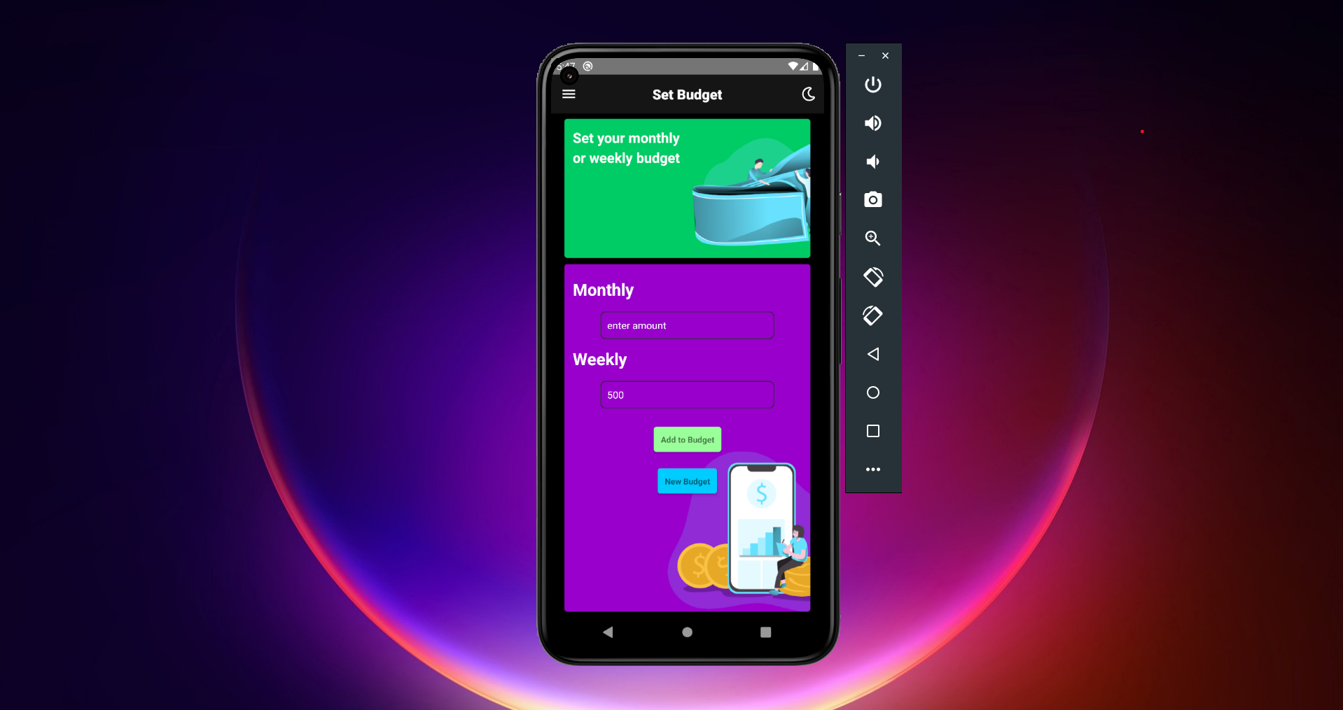 error loading project image