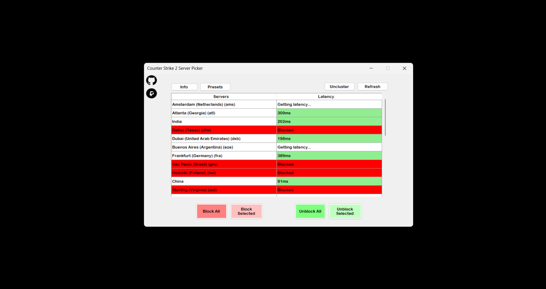 error loading project image