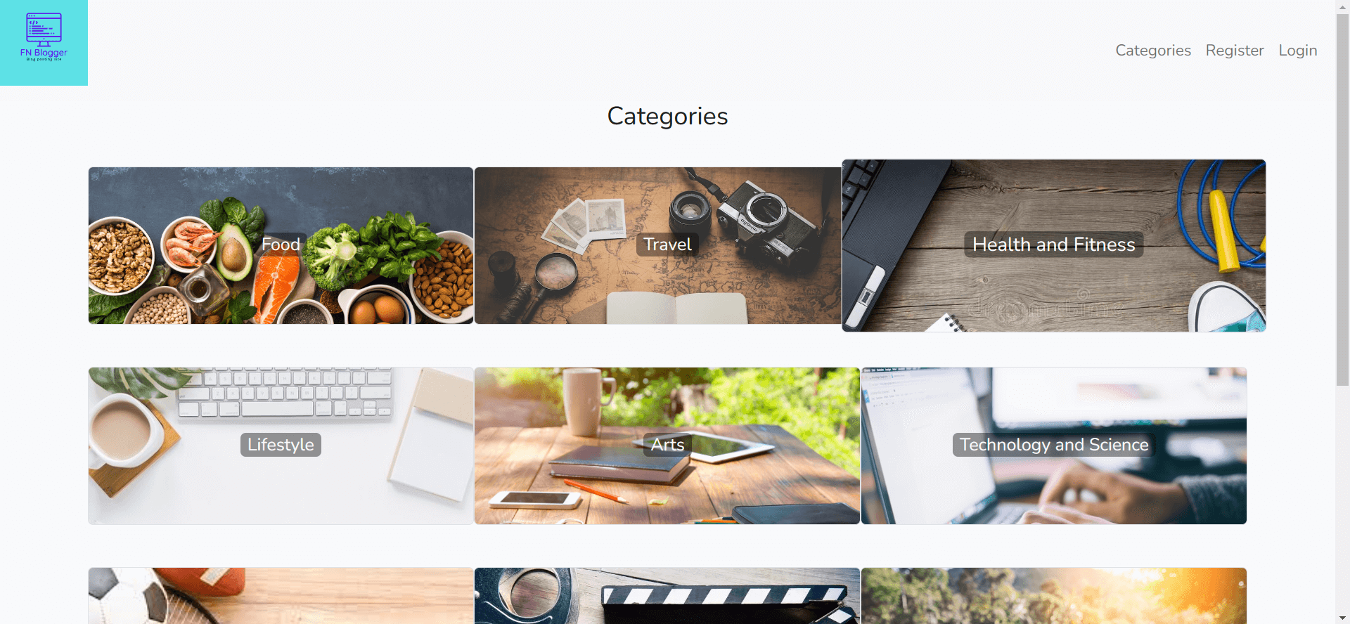 error loading project image