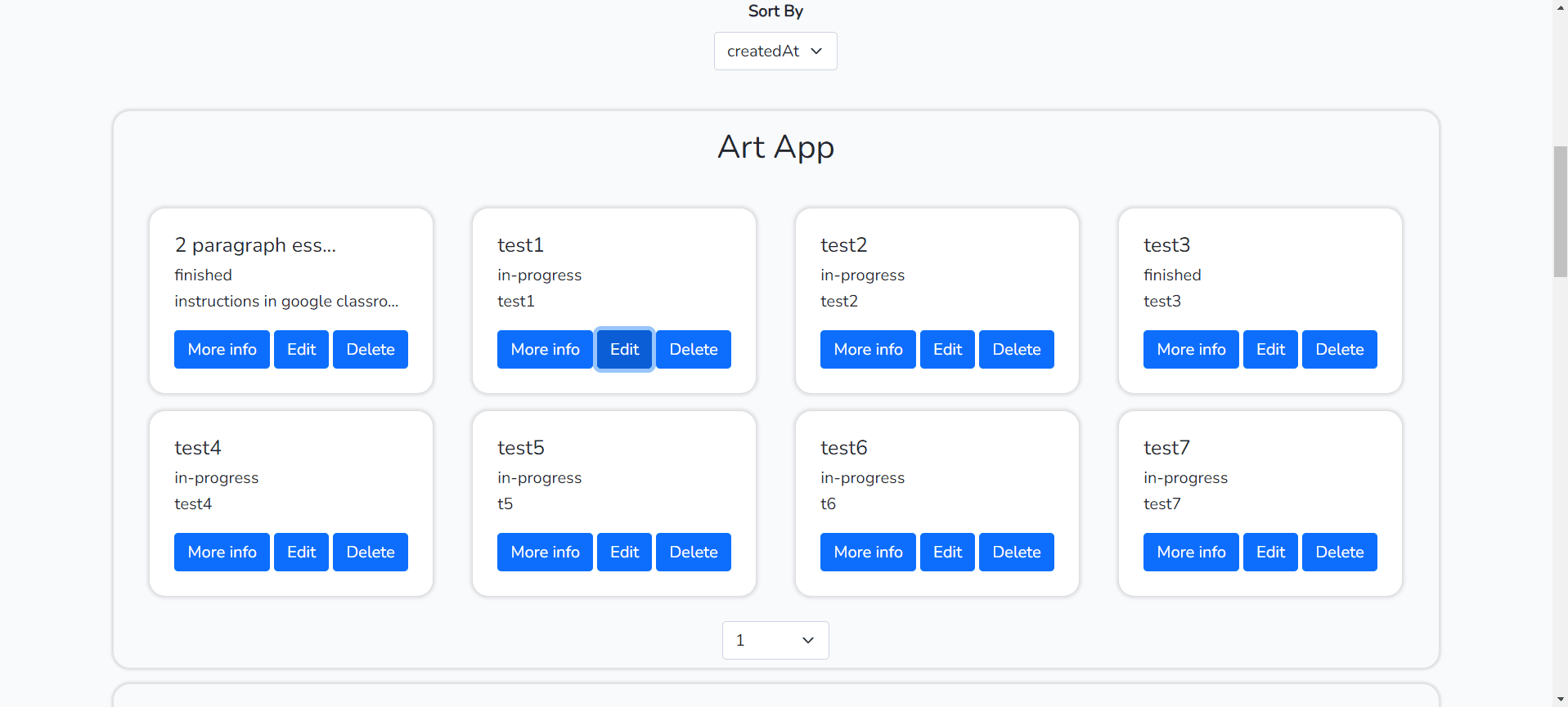 error loading project image