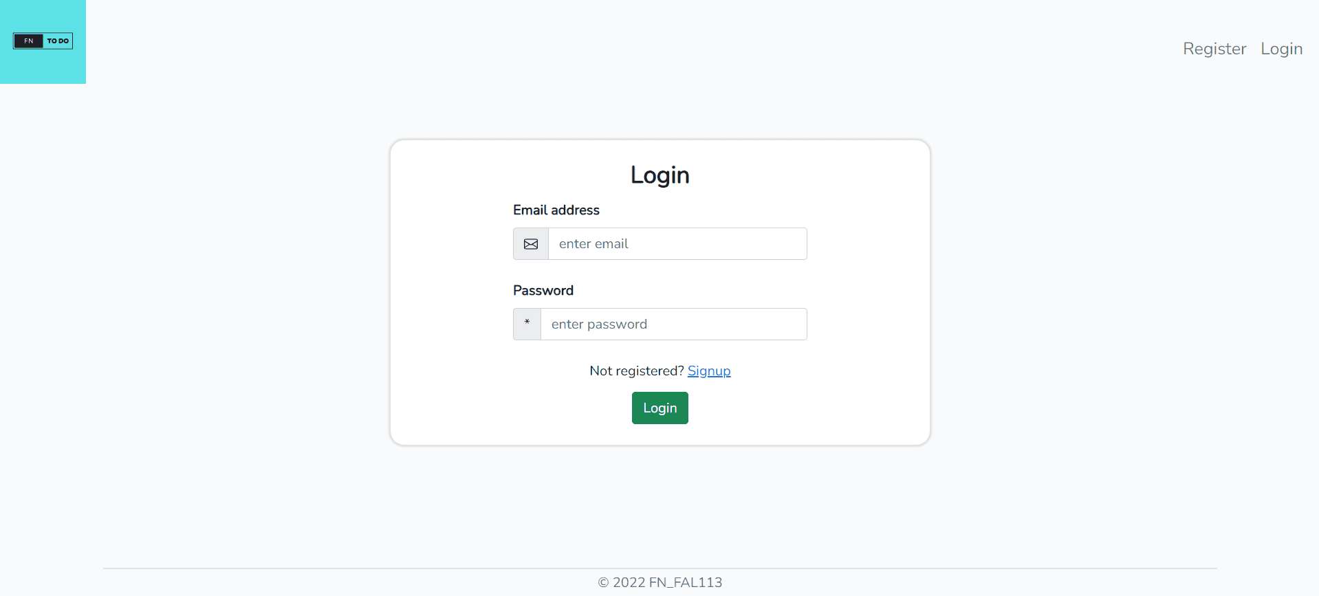 error loading project image
