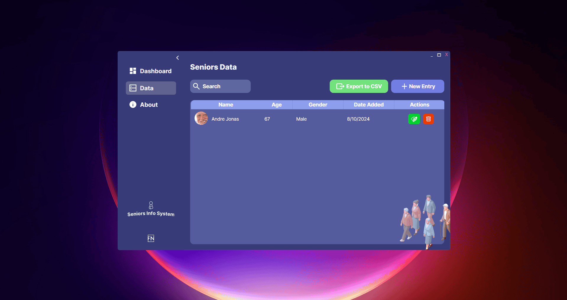 error loading project image